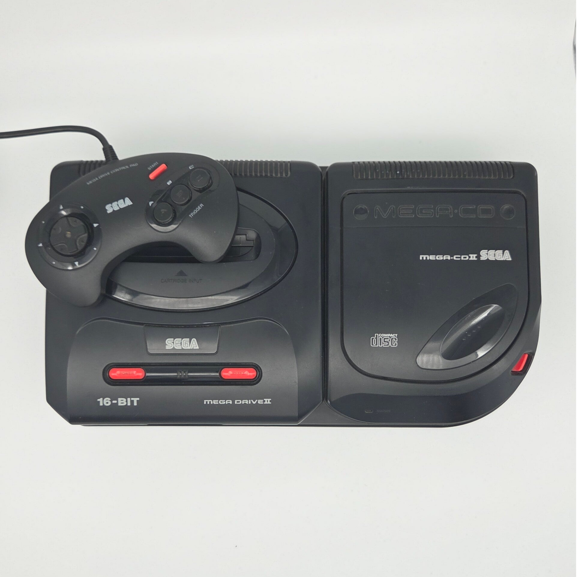 Sega Mega Drive II + Mega-CD