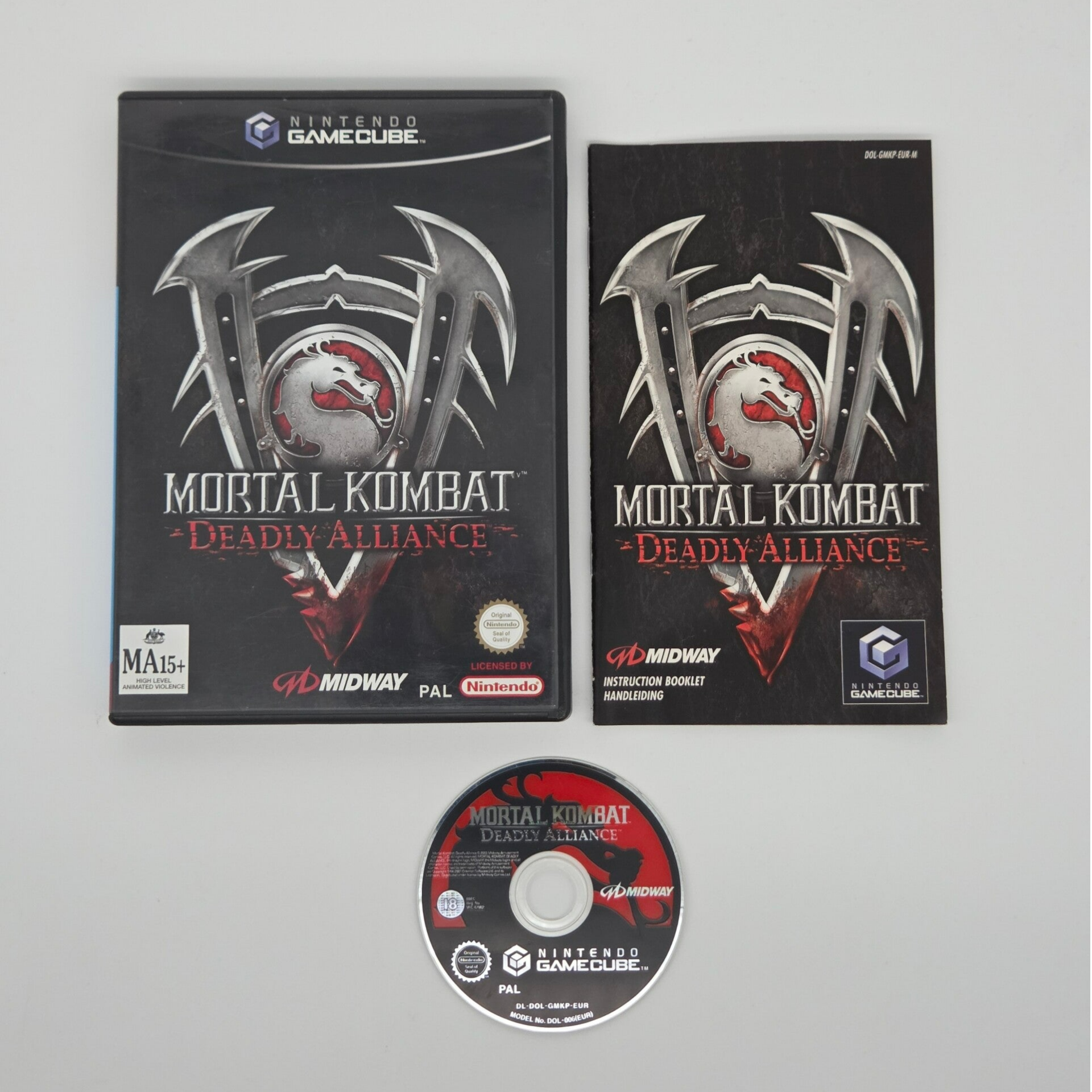 Gamecube Mortal Kombat Deadly Alliance