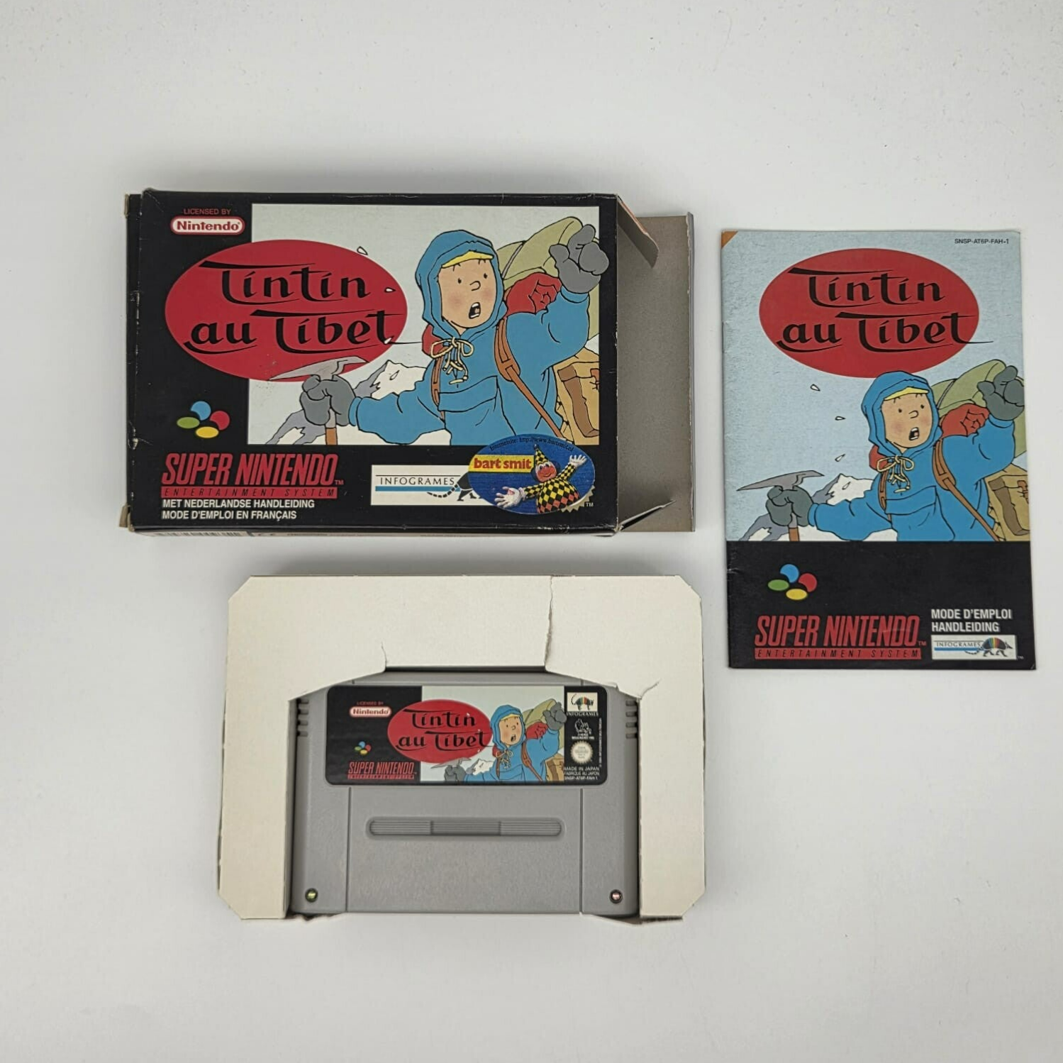 Snes Kuifje in Tibet