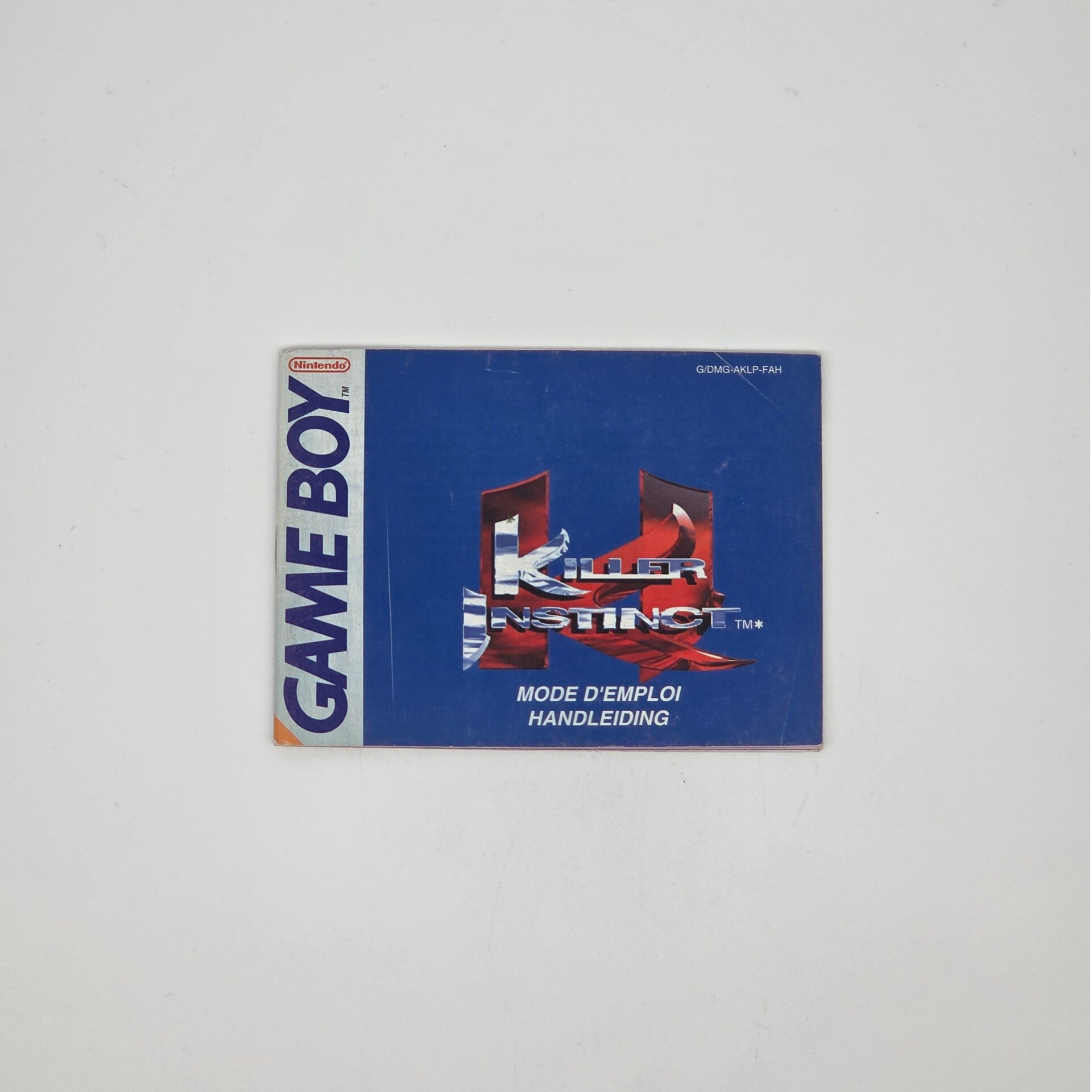 Gameboy Manual Killer Instinct