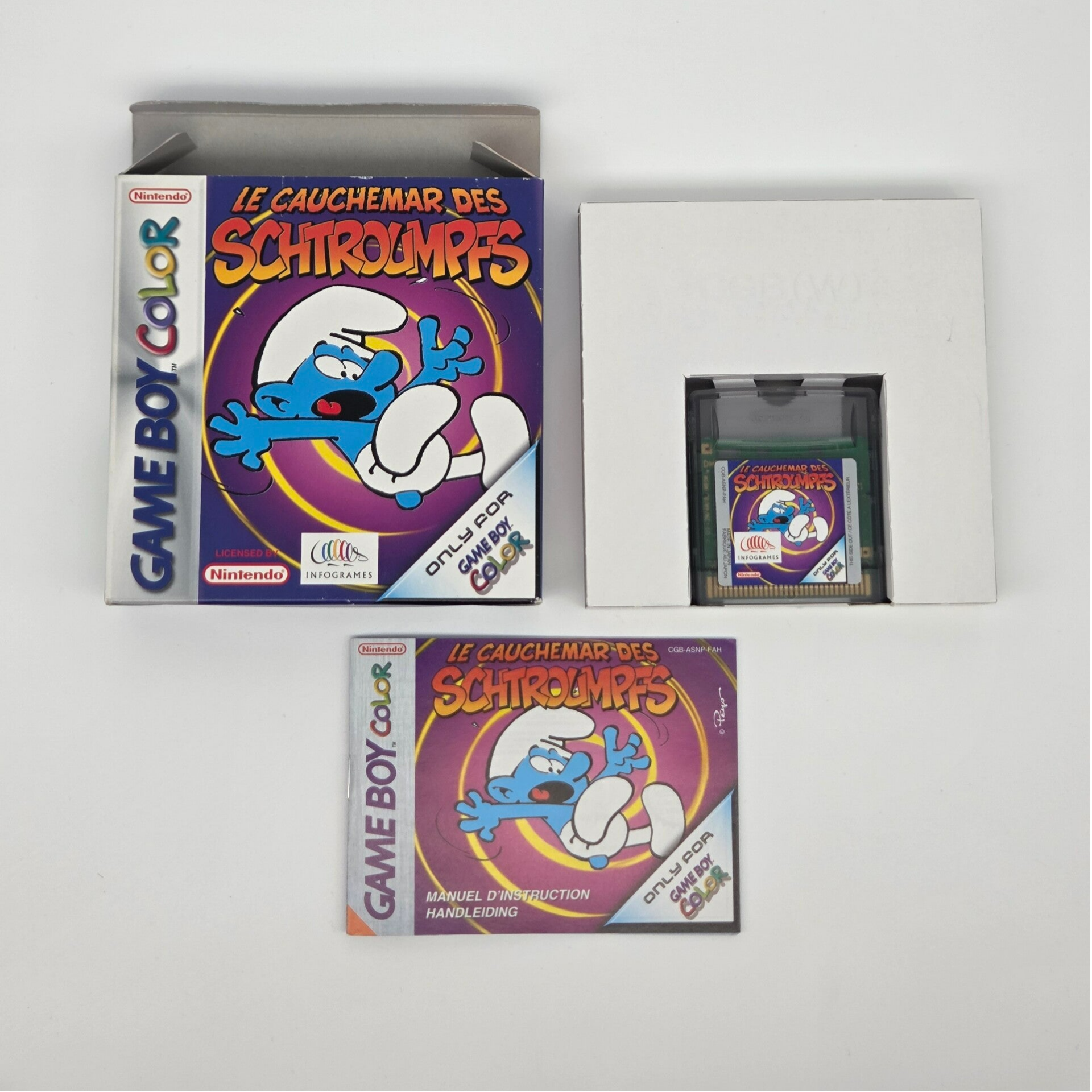 Gameboy Color Les Schtroumpfs