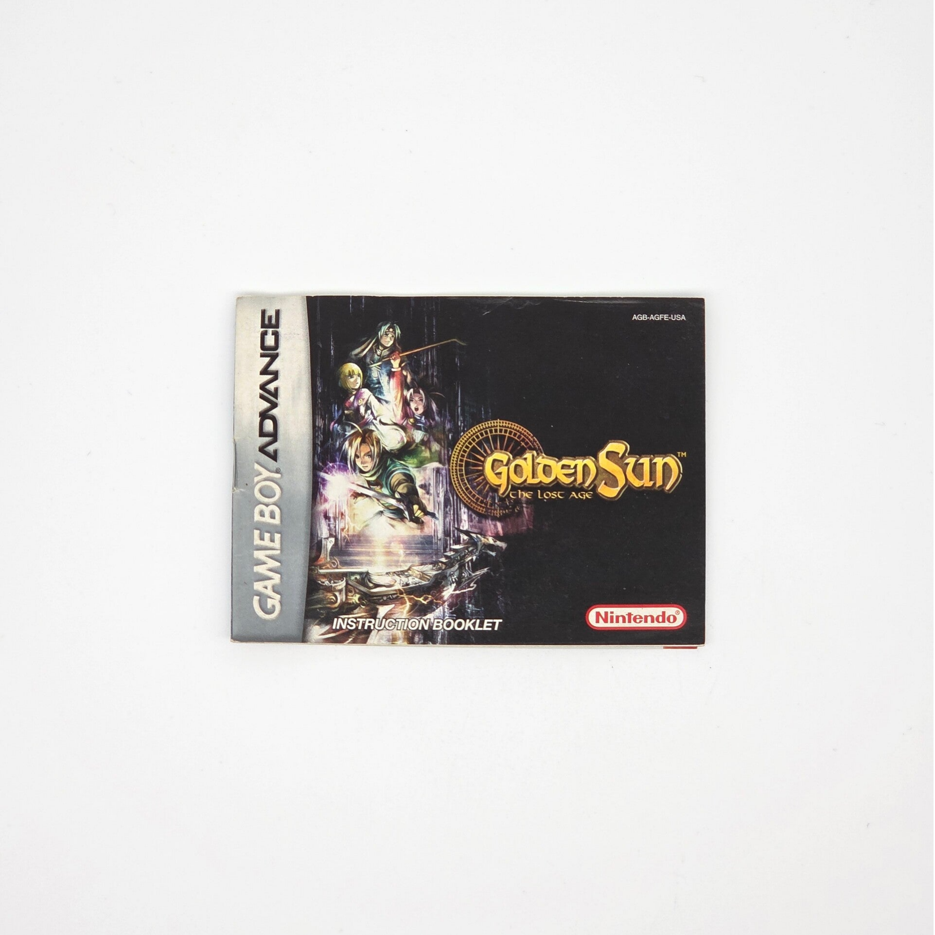 Gameboy Advance Manual Golden Sun The Lost Age