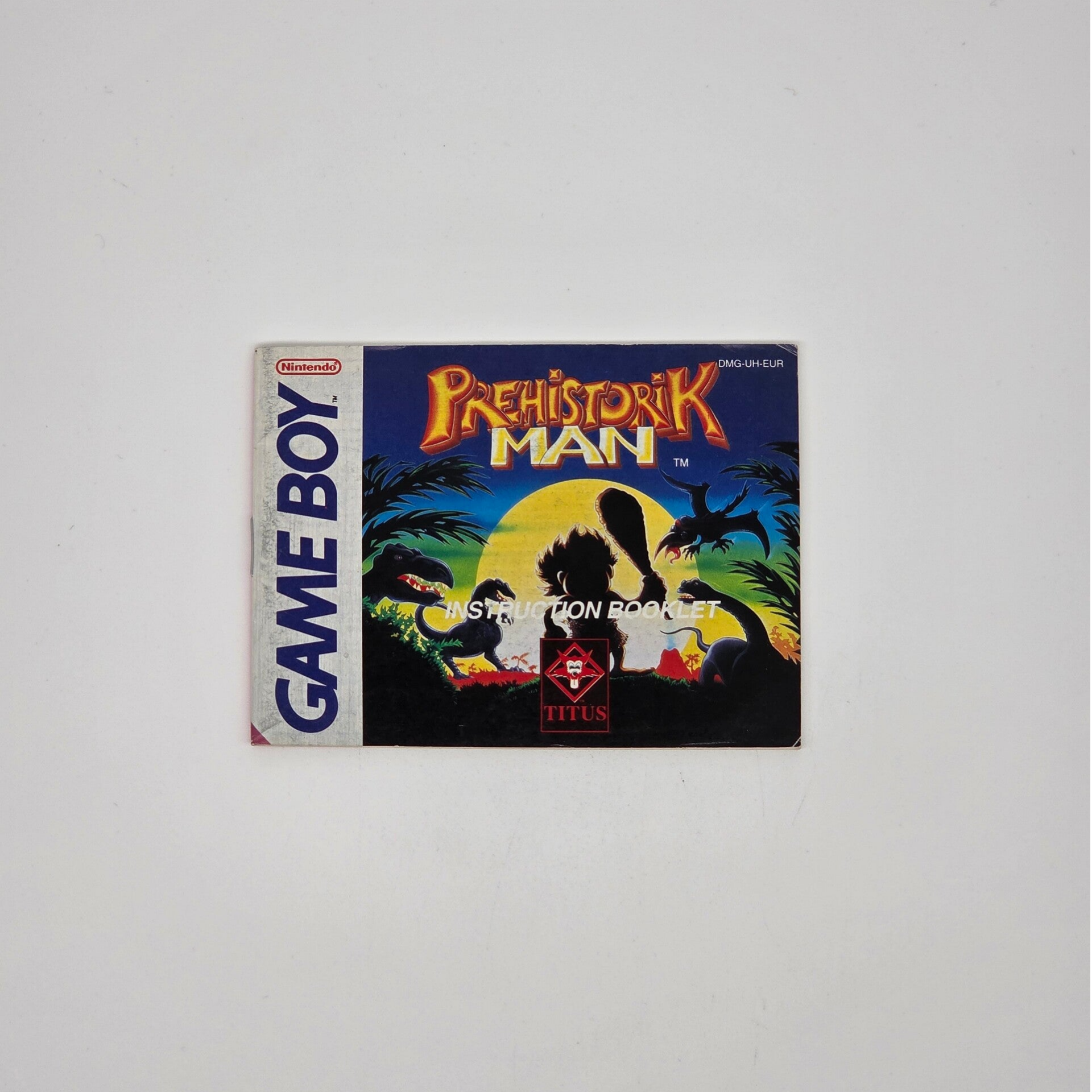Gameboy Manual Prehistorik Man