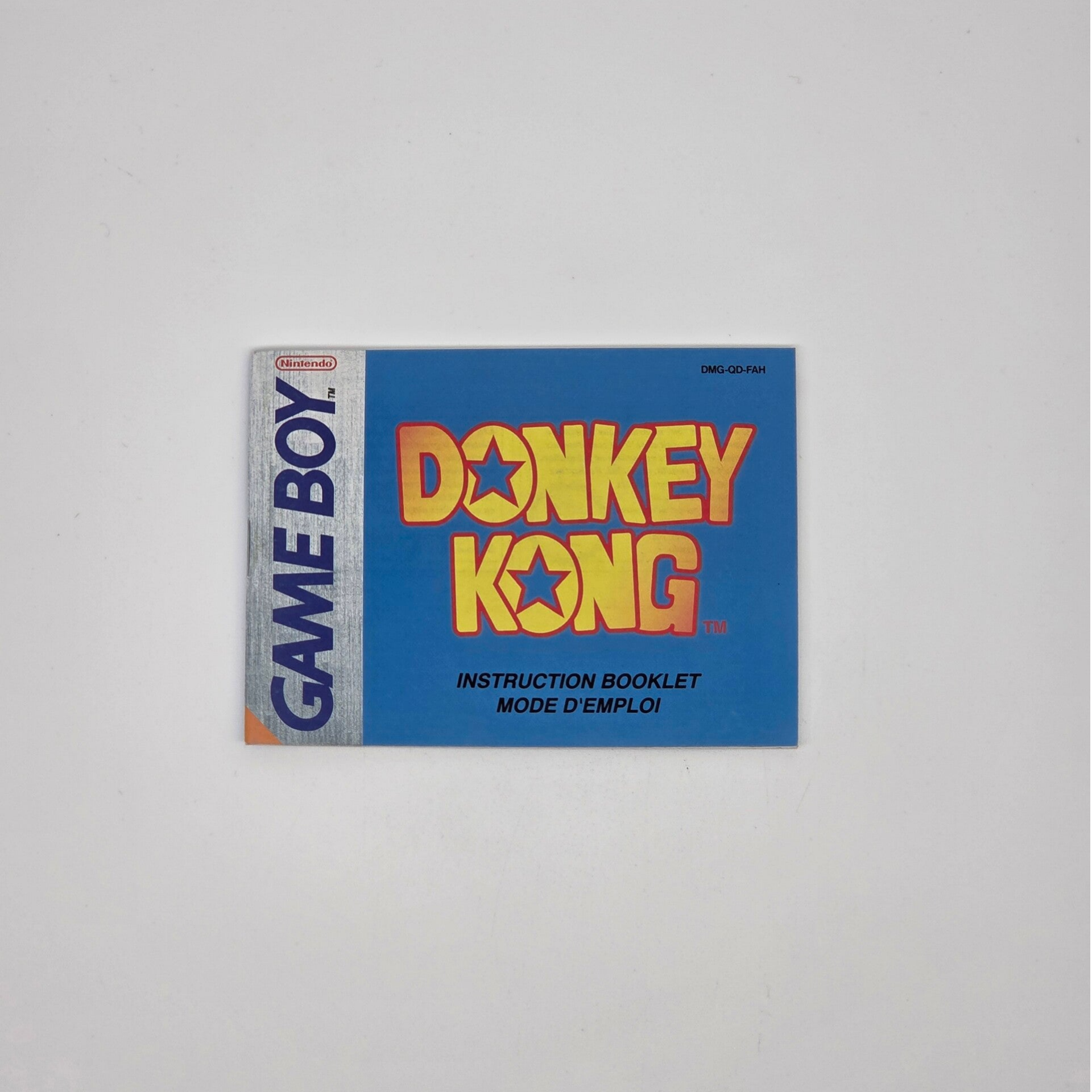 Gameboy Manual Donkey Kong