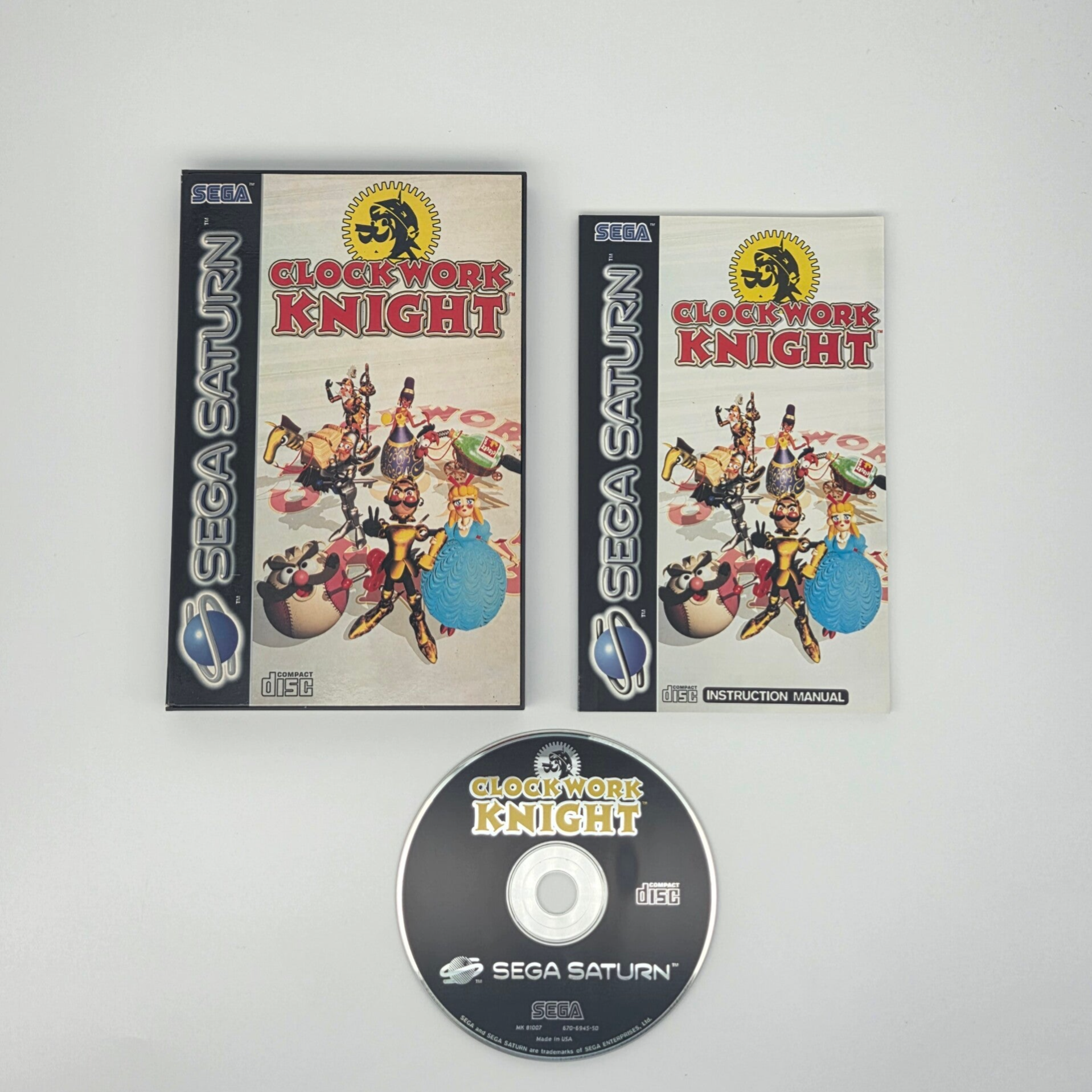 Sega Saturn Clockwork Knight