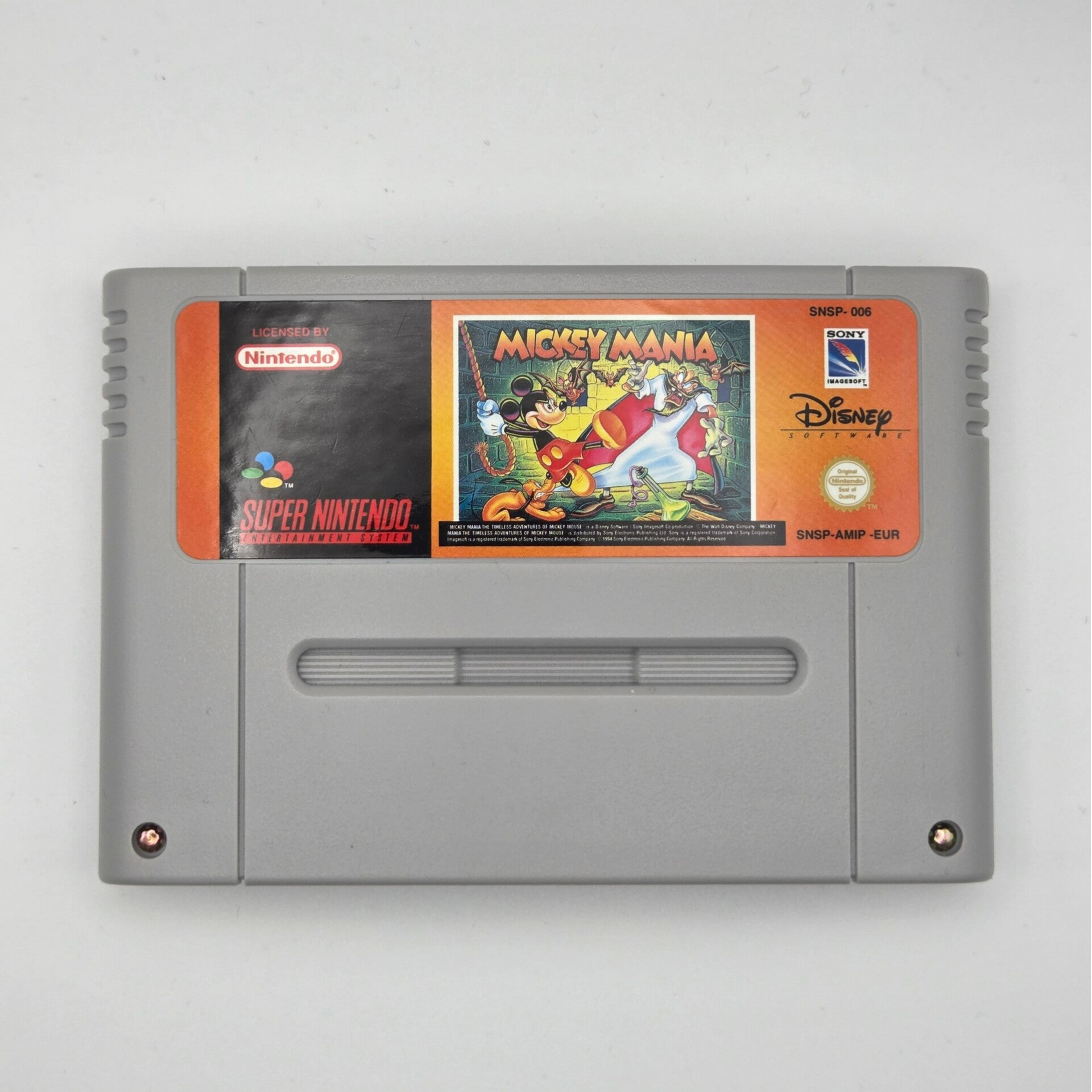 Snes Mickey Mania