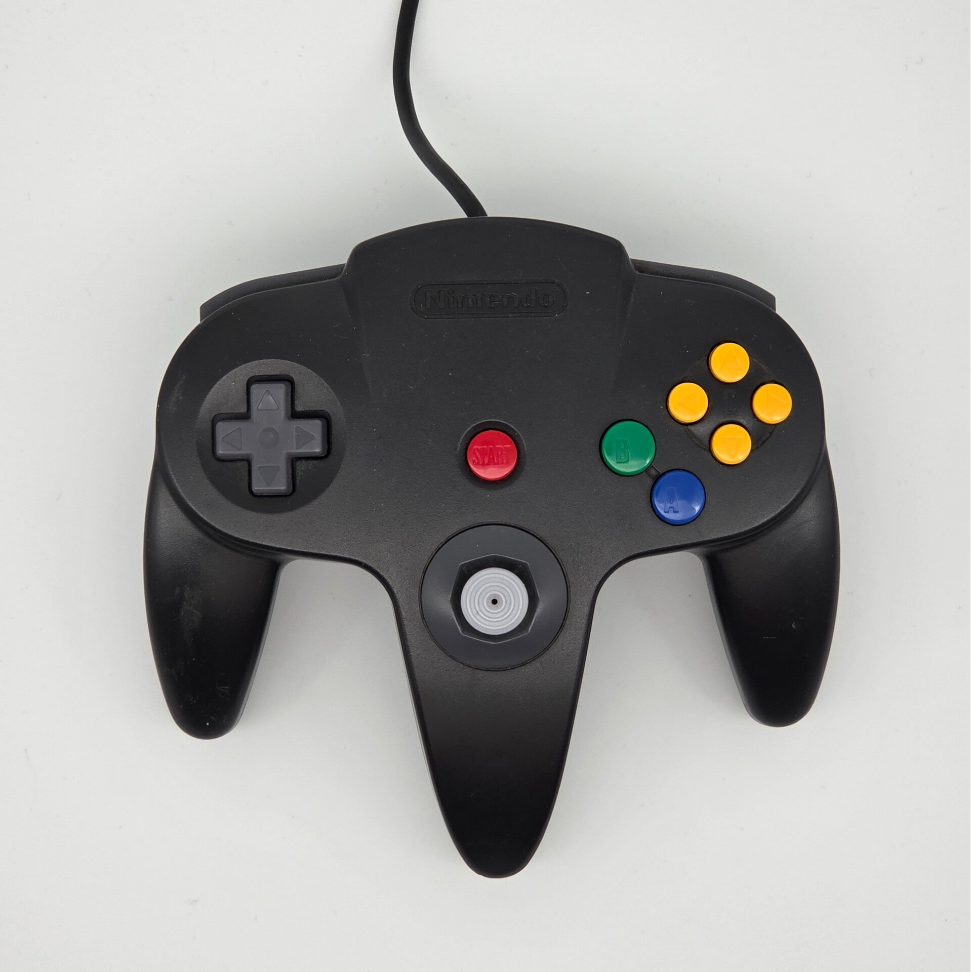 N64 Controller Zwart