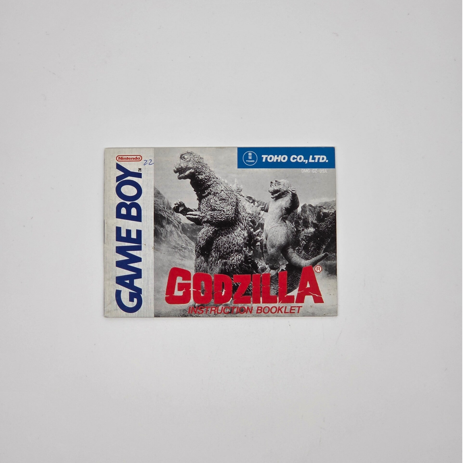 Gameboy Manual Godzilla