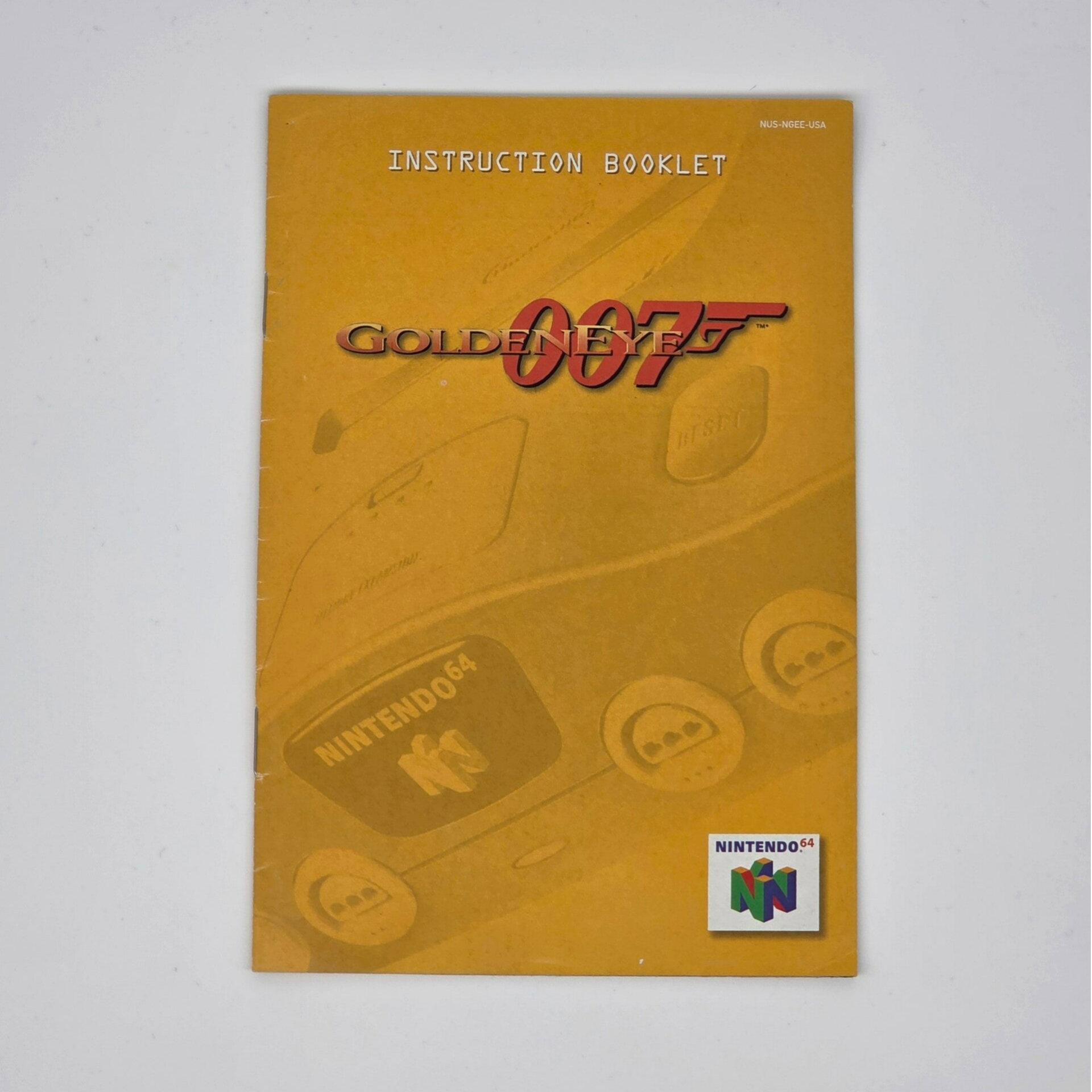 N64 Manual 007 Goldeneye