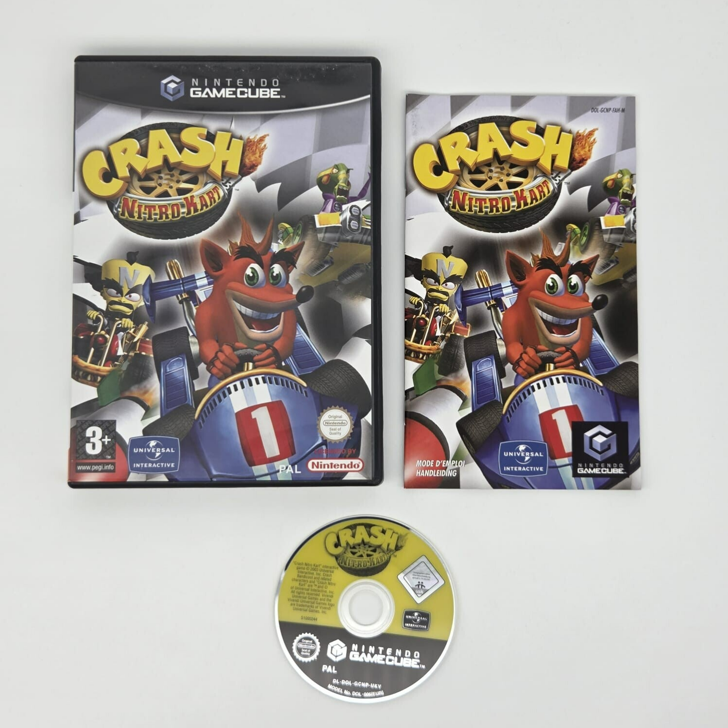 Gamecube Crash Nitro Kart