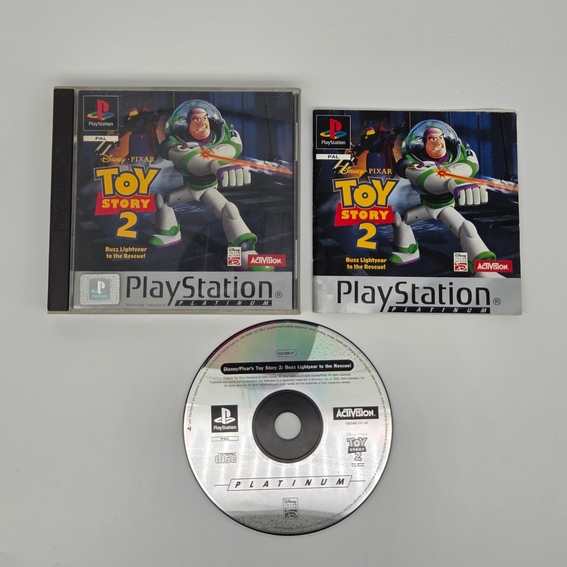 Playstation 1 Toy Story 2 Buzz Lightyear To The Rescue