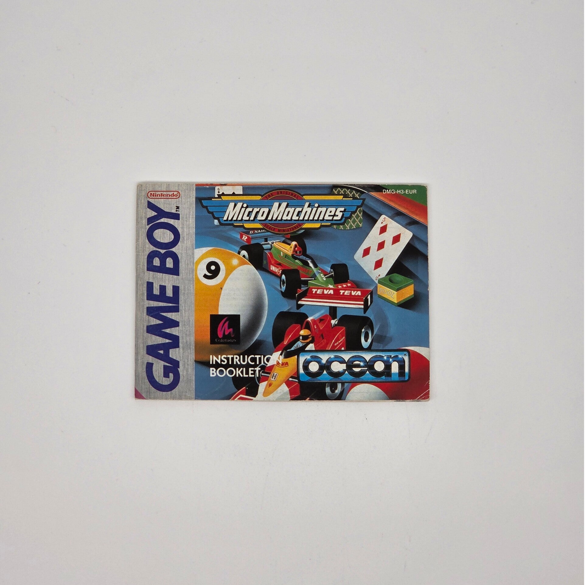 Gameboy Manual Micro Machines