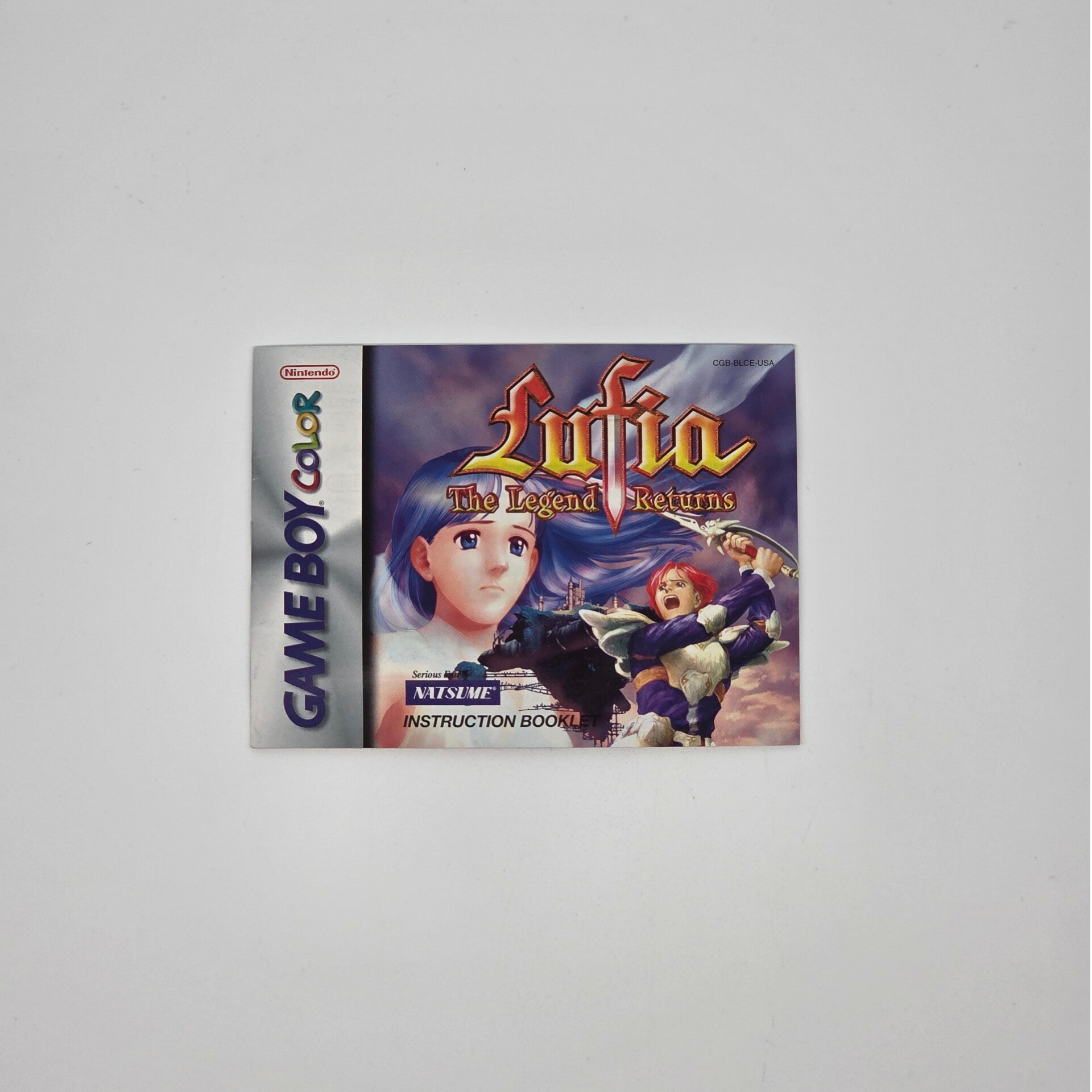 Gameboy Color Manual Lufia