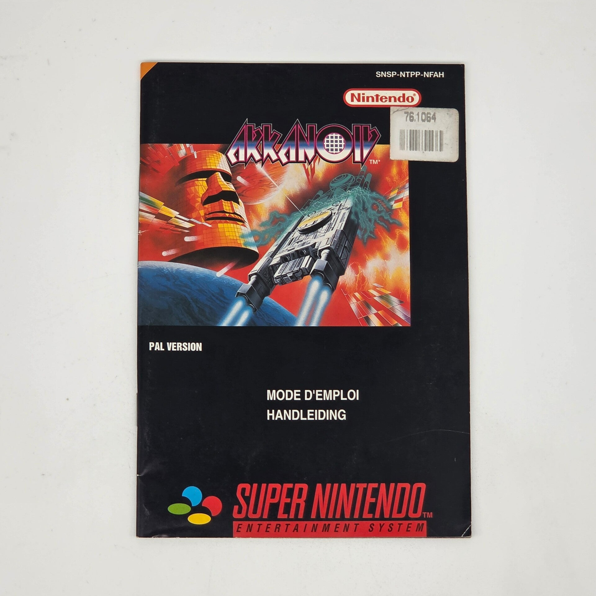 Snes Manual Arkanoid