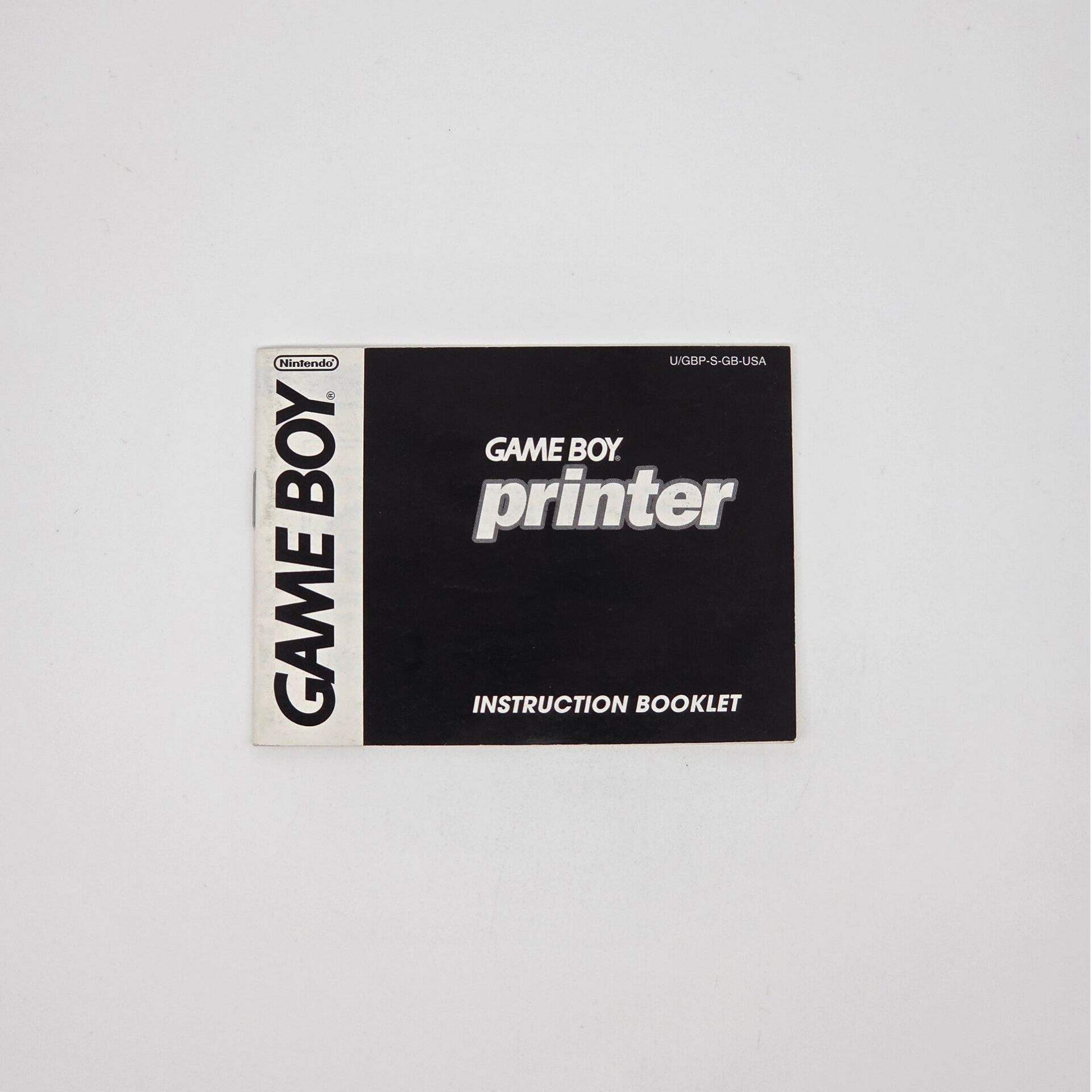Gameboy Manual Gameboy Printer