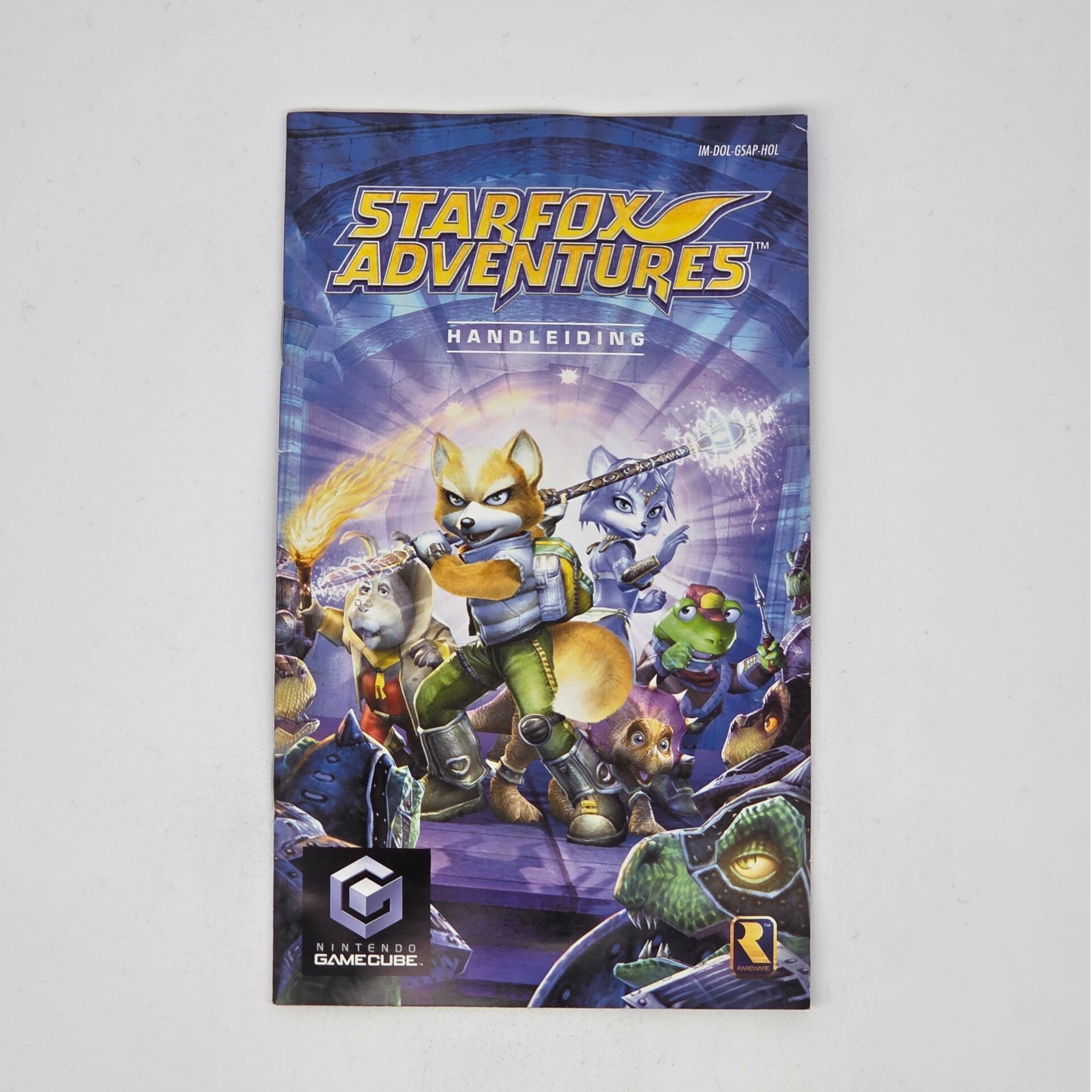 Gamecube Manual Starfox Adventures