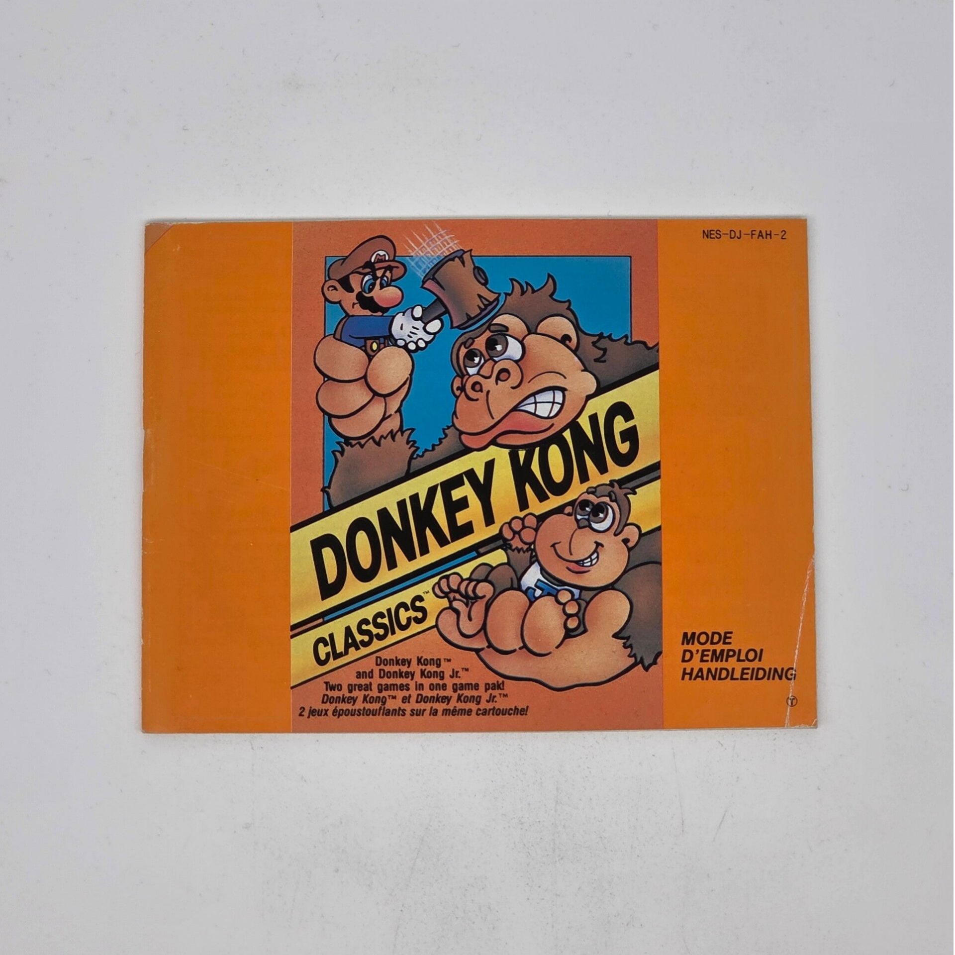 Nes Manual Donkey Kong Classics