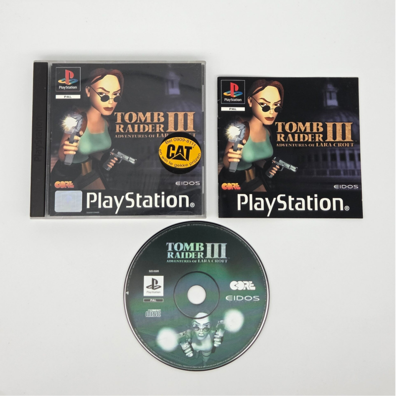 Playstation 1 Tomb Raider III: Adventures of Lara Croft