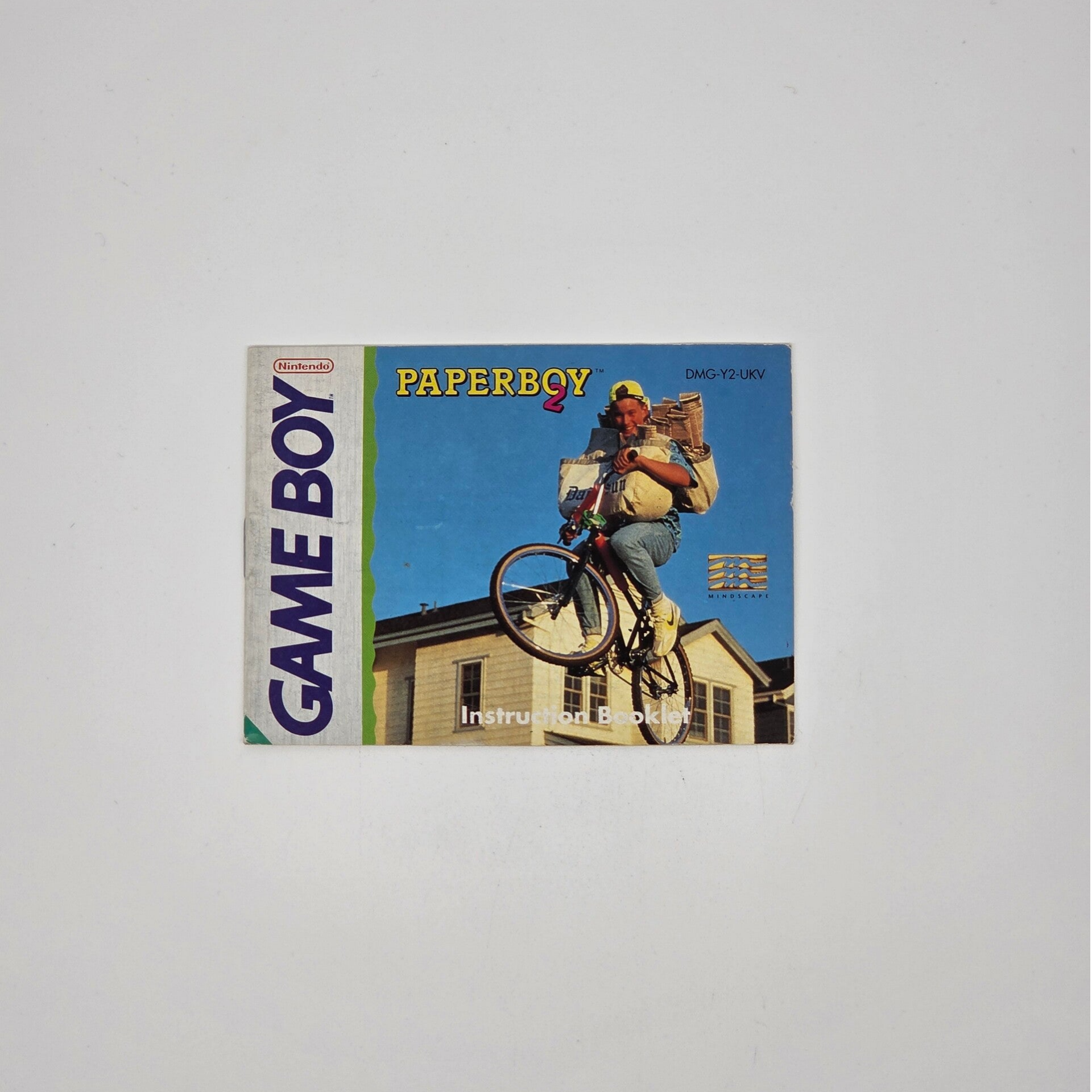 Gameboy Manual Paperboy 2