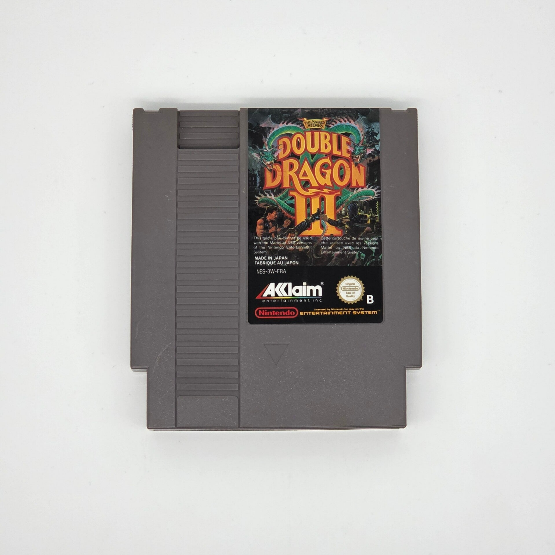 Nes Double Dragon III: The Sacred Stones