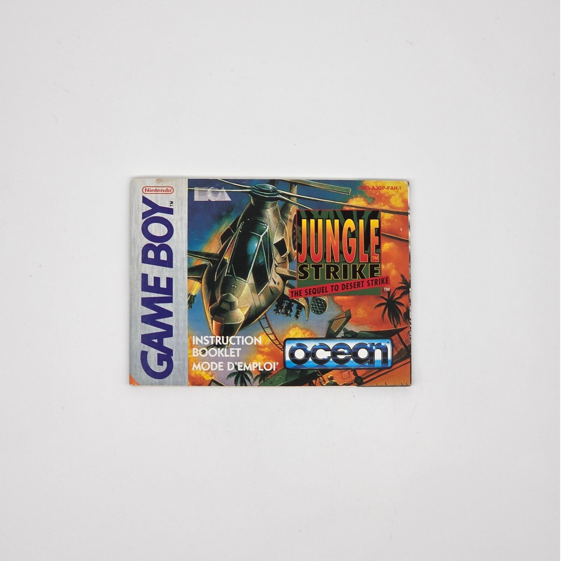 Gameboy Manual Jungle Strike