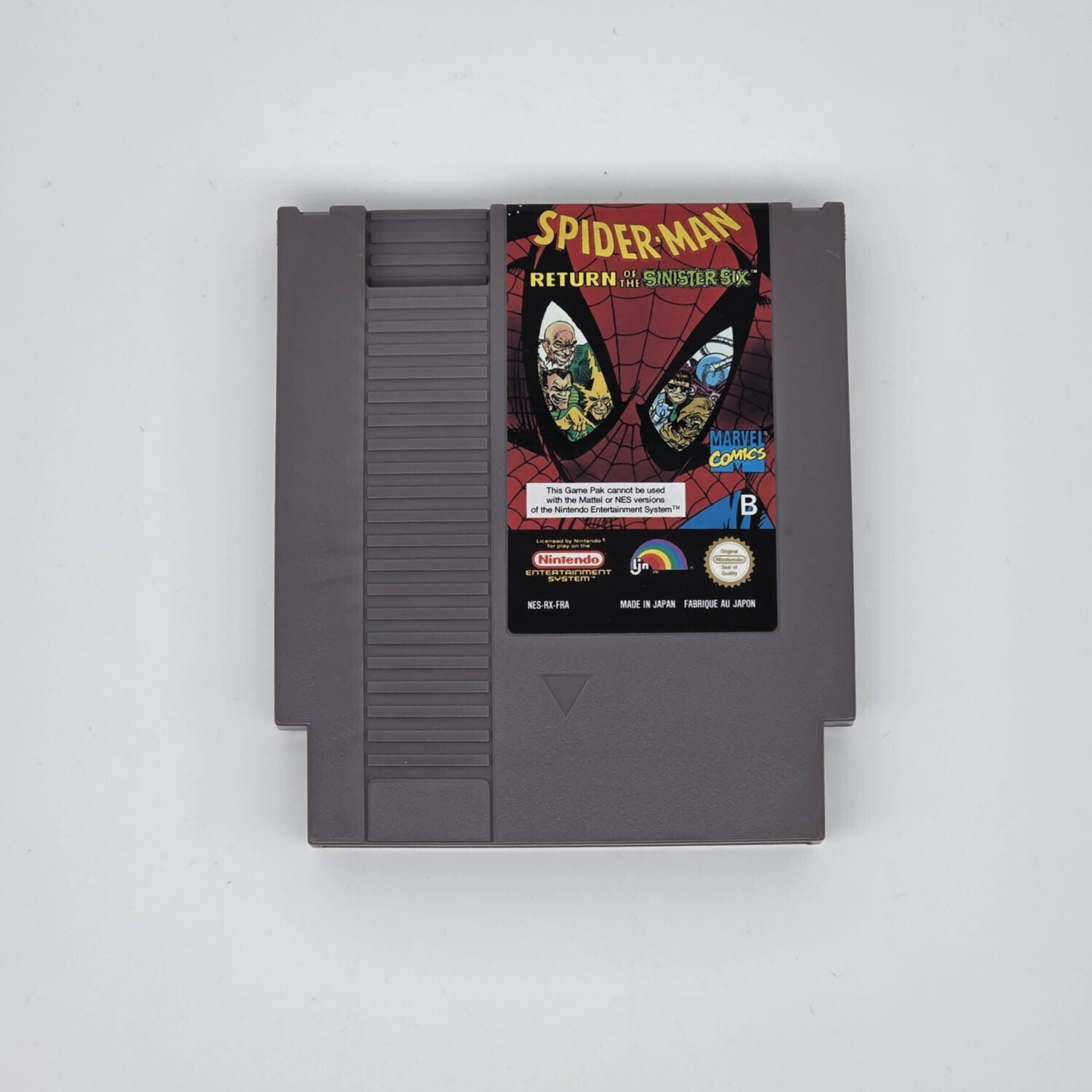 Nes Spider-Man Return of The Sinister Six