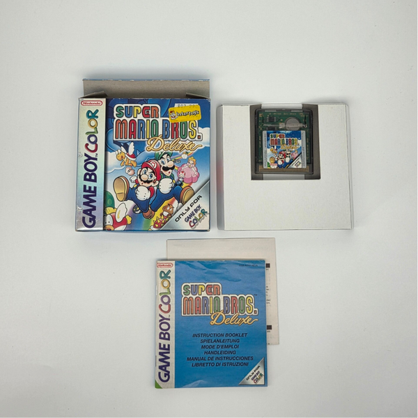 Gameboy Color Super Mario Bros Deluxe