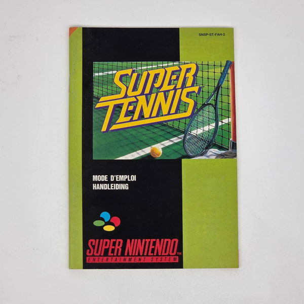 Snes Manual Super Tennis