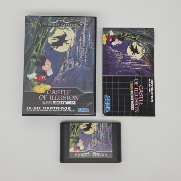 Mega Drive Castle of Illusion Starring Mickey Mouse