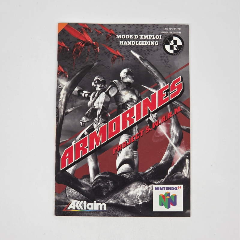 N64 Manual Armorines