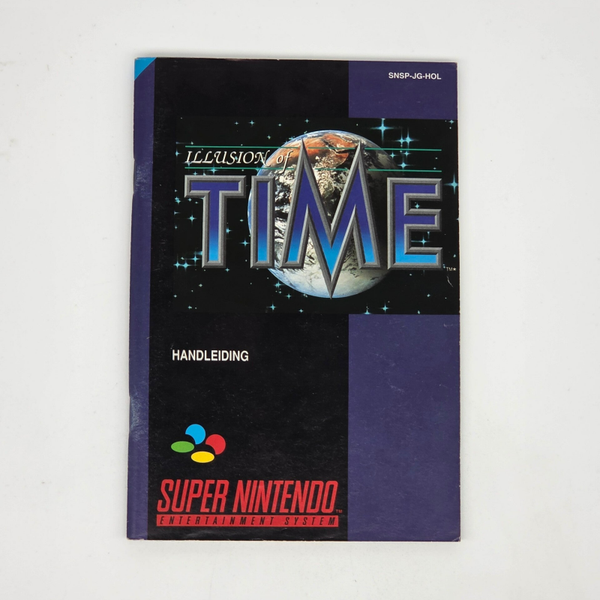 Snes Manual Illusion of Time