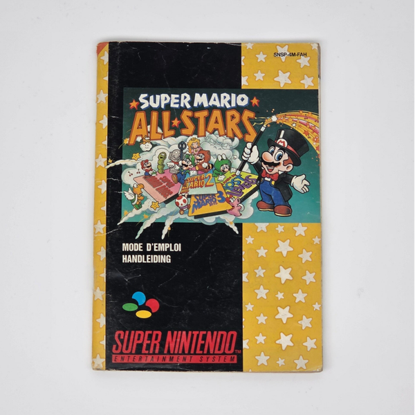 Snes Manual Super Mario All Stars