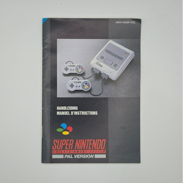 Snes Manual Super Nintendo