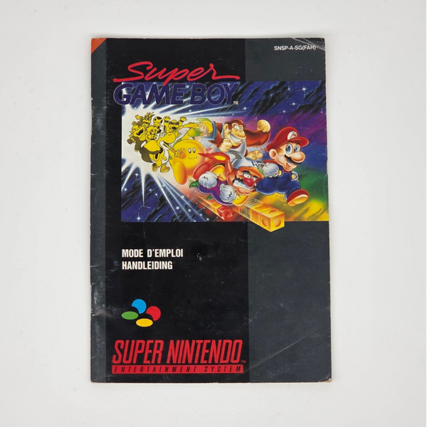 Snes Manual Super Gameboy