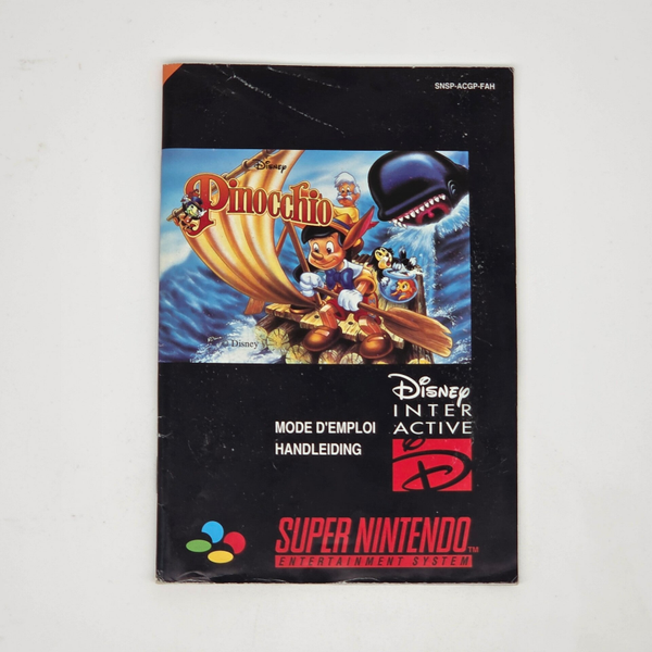 Snes Manual Pinocchio