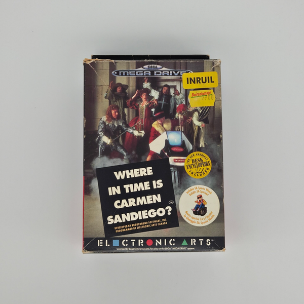 Mega Drive Where in Time Is Carmen Sandiego?