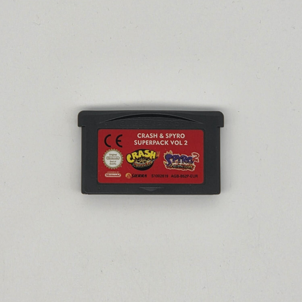 Gameboy advance Crash & Spyro Super Pack Volume 2