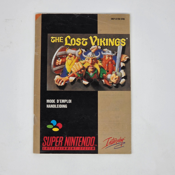 Snes Manual The Lost Vikings