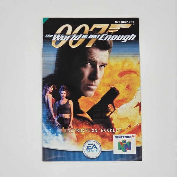 N64 Manual The World Is Not Enough