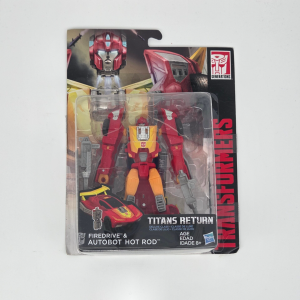 Transformers Titans Return Firedrive & Autobot Hot Rod