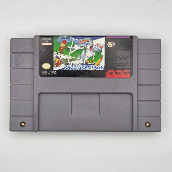 Snes Bugs Bunny Rabbit Rampage (USA)