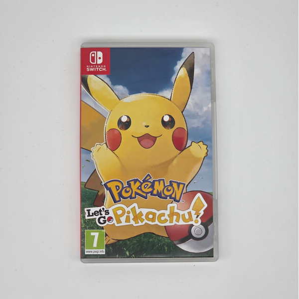 Switch Pokemon Let's Go Pikachu