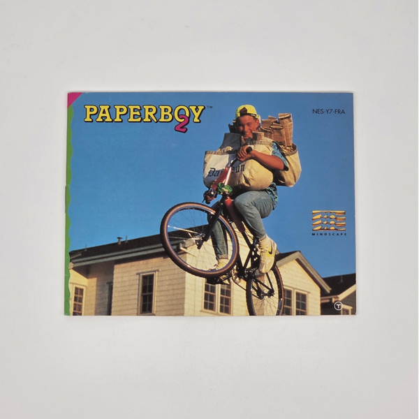 Nes Manual Paperboy 2