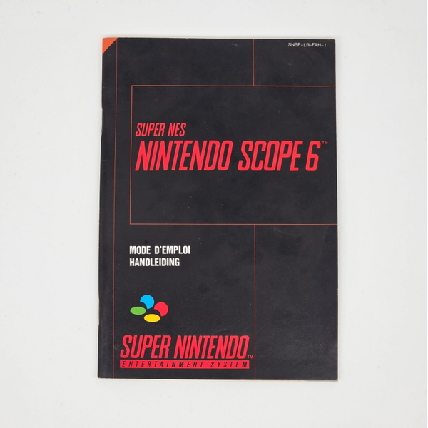 Snes Manual Nintendo Scope 6