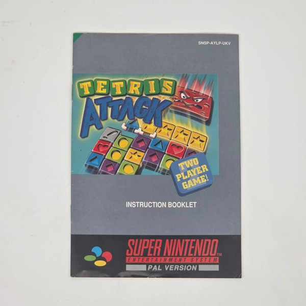Snes Manual Tetris Attack