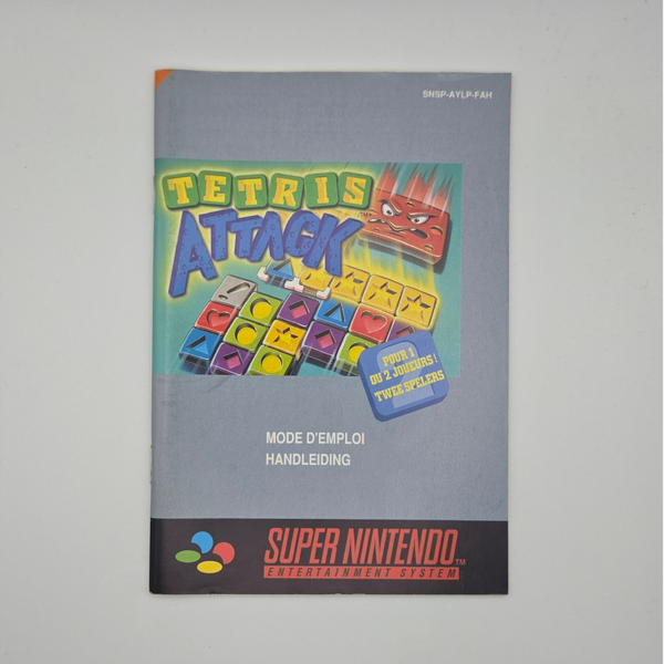 Snes Manual Tetris Attack