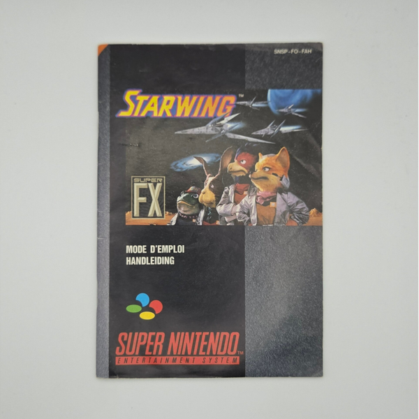Snes Manual Starwing