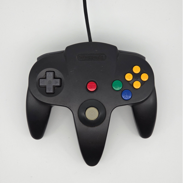 N64 Controller Zwart