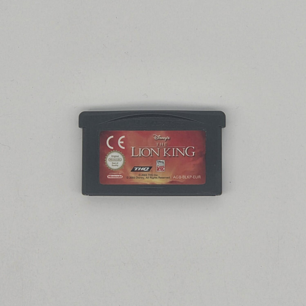 Gameboy advance Disney's The Lion King