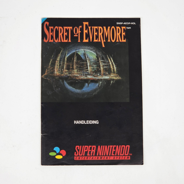 Snes Manual Secret of Evermore